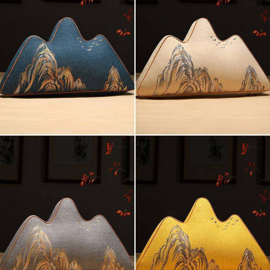 中other式客厅枕垫抱发枕靠山沙异形国靠垫山峰枕坐中风腰枕靠背,居家布艺,抱枕被,淘宝优惠券,粉丝福利购,淘宝优惠卷