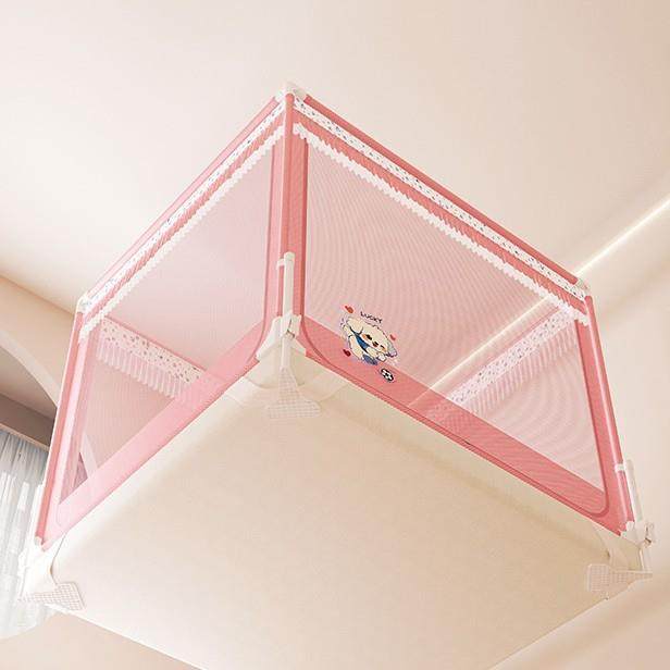 2025新款59623126A底类围用栏卡防摔蚊帐卧扣室家三开门全1米5床