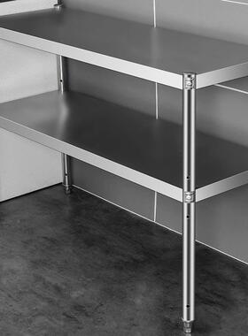 厨房不锈钢层置物架2微波烤箱架子落两地层多层收纳储物IZC架子炉