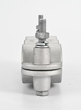 JGW(3)一字三高芯电缆固定夹铝合金缆抱芯箍压固定84775夹三电固