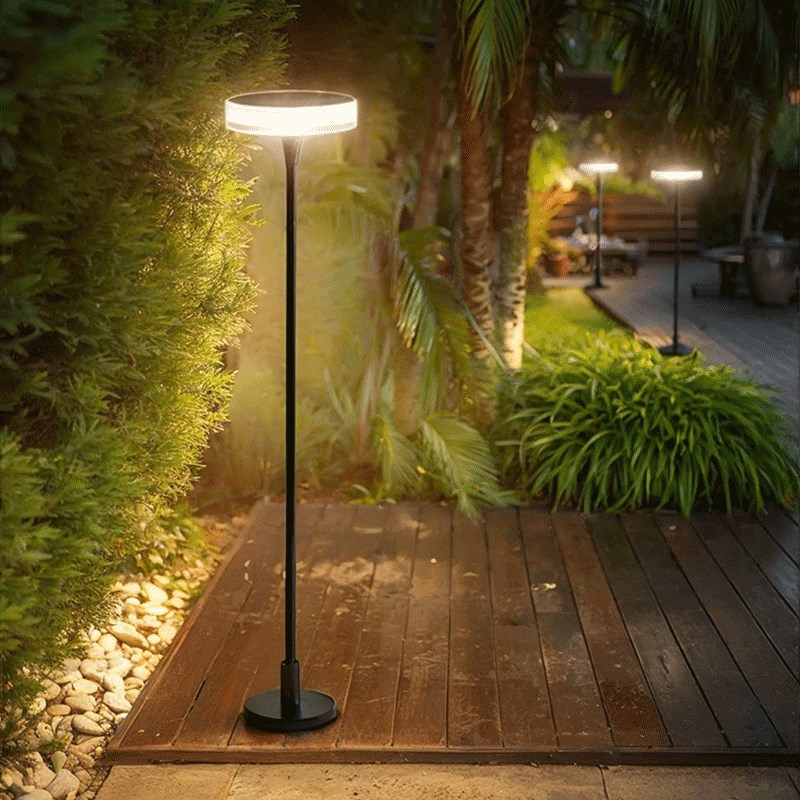 户外防水草坪灯太阳能室t外落地灯别墅庭院景观灯花园氛围草地灯