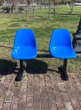 塑料户外网红公共排椅休息室内人座四公园椅超市等候输液DJK椅三