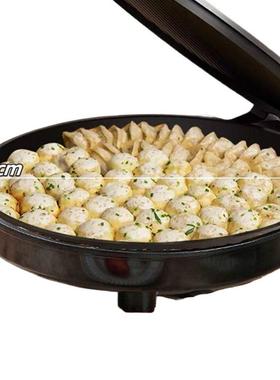 4商用加大双面加包热电饼煎铛加大加深家用099103饼锅生煎烙饼锅