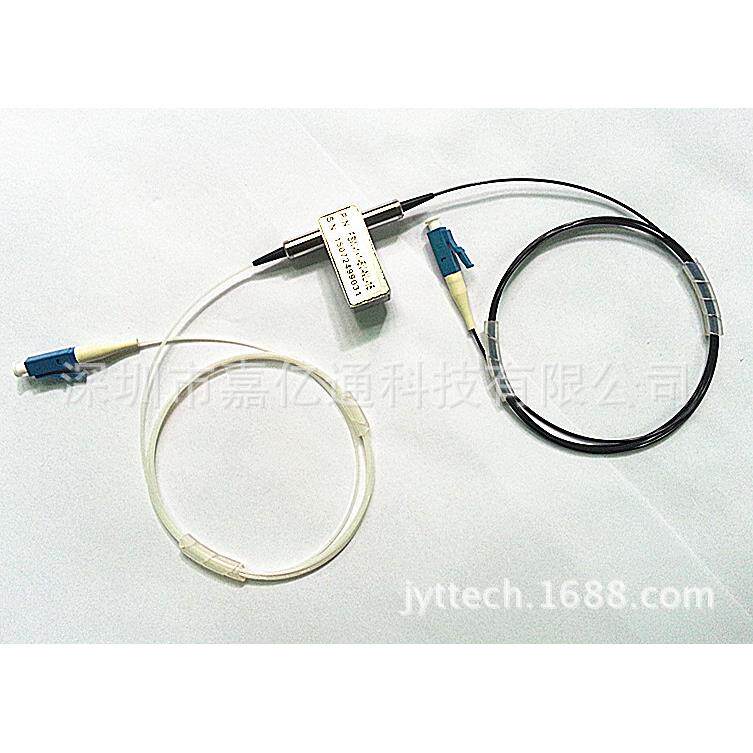 1X1光开关1X1机械式光开关非锁定1550nm5V纤长1米LC/PC