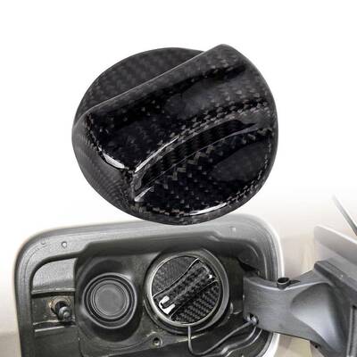 适用宝马碳纤维油箱盖MPerformance油箱警示燃油盖装饰贴改装