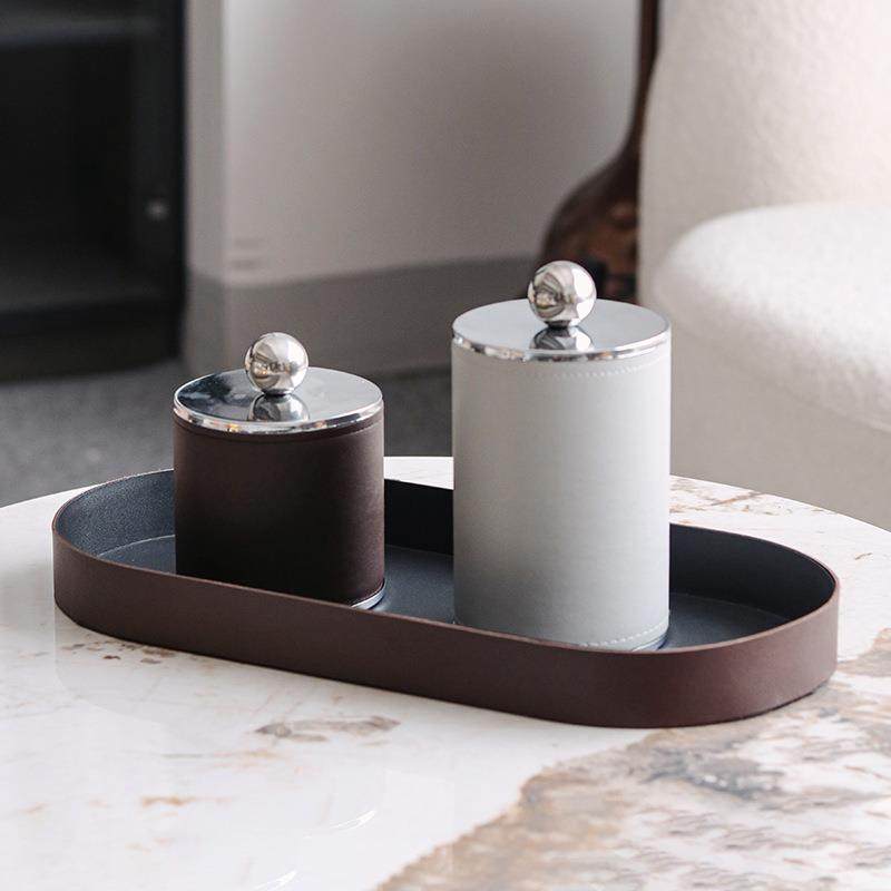 现代轻奢皮革金属托盘软装饰品摆件样板间售楼处茶几书房装饰,农用物资,其他肥料,淘宝优惠券,粉丝福利购,淘宝优惠卷