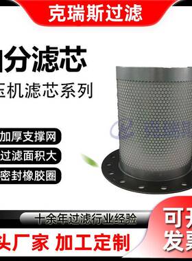 Kaeser6.2008.0替代凯撒螺杆机空压机油气分离器配件耗材油分芯