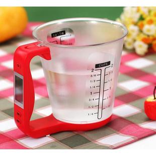 多功能厨房秤家用便携量杯电子秤1kg厨房电子量杯秤