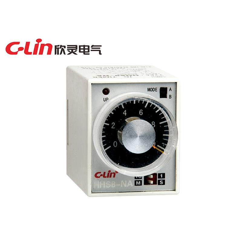 欣灵HHS8-NAAH3-NA1S/10S/1M/10M时间继电器双模式通电延时