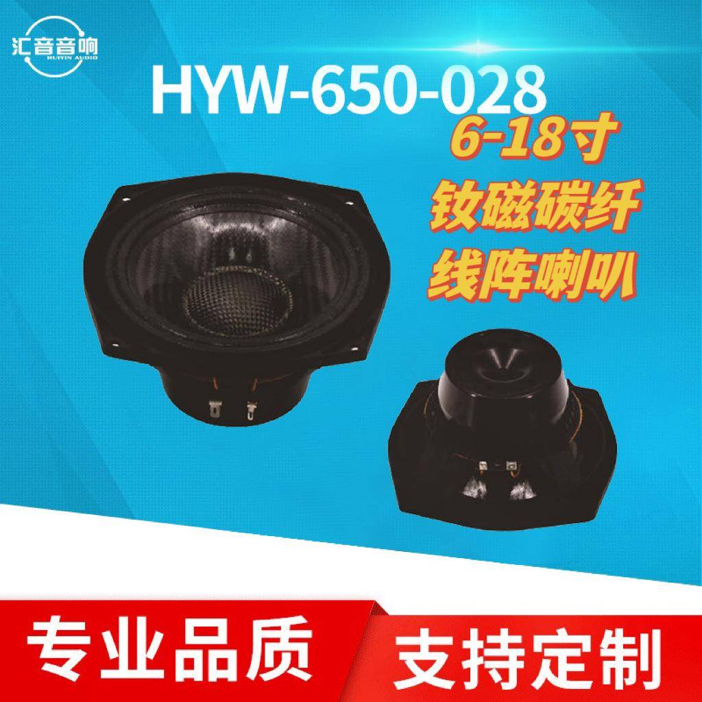 线阵音箱喇叭内钕磁扬声器6寸8寸10寸12寸15寸18寸系列单元