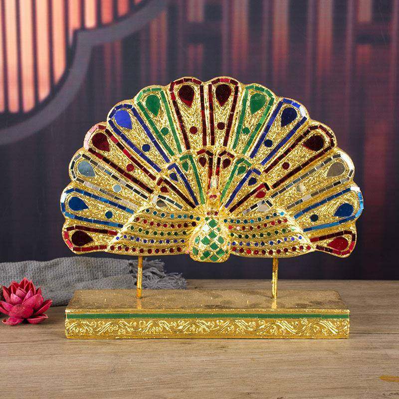 东南亚泰式家居客厅玄关电视柜创意装饰品摆设孔雀开屏特色摆件,机械设备,其他机械设备,淘宝优惠券,粉丝福利购,淘宝优惠卷