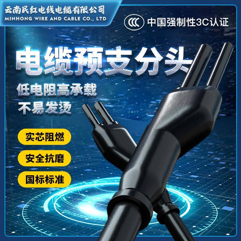 电缆预支分头低电阻高承载分头家庭用电工业工厂用电线缆分头