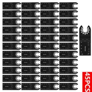 45pcs万用宝锯片套装万用宝摆动锯片工具附件