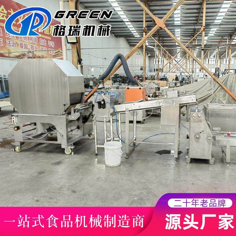 大型不锈钢全自动春卷皮生产设备 班戟饼皮机薄饼皮烙模鸡蛋饼机