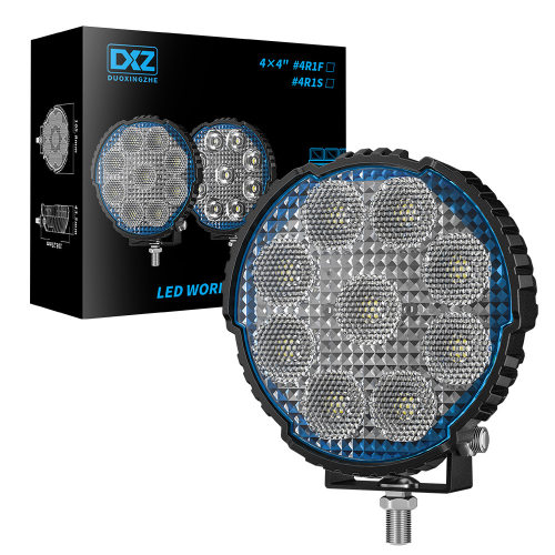 DXZ【不含税价】4R1汽车LED工作灯蓝边泛光越野车货车工程辅助灯