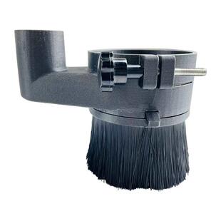 木工数控雕刻机吸尘罩毛刷52mm65mm80mm排尘罩主轴电机配件塑料