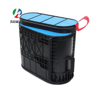 适用陕汽德龙新款m3000s空滤DZ96259192855蜂窝空滤空气滤清器