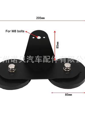 热销通用款汽车加装LED工作灯长条灯强磁折弯支架磁铁支架