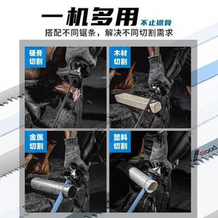 电动115锯割机家用小型切机猪蹄牛排排骨骨冻肉骨头剁骨锯肉切骨