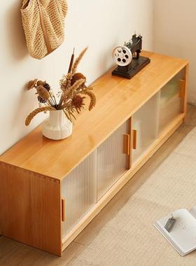 实木飘窗柜矮20431柜地柜电视柜卧阳台室柜物组合简约榻榻米全收