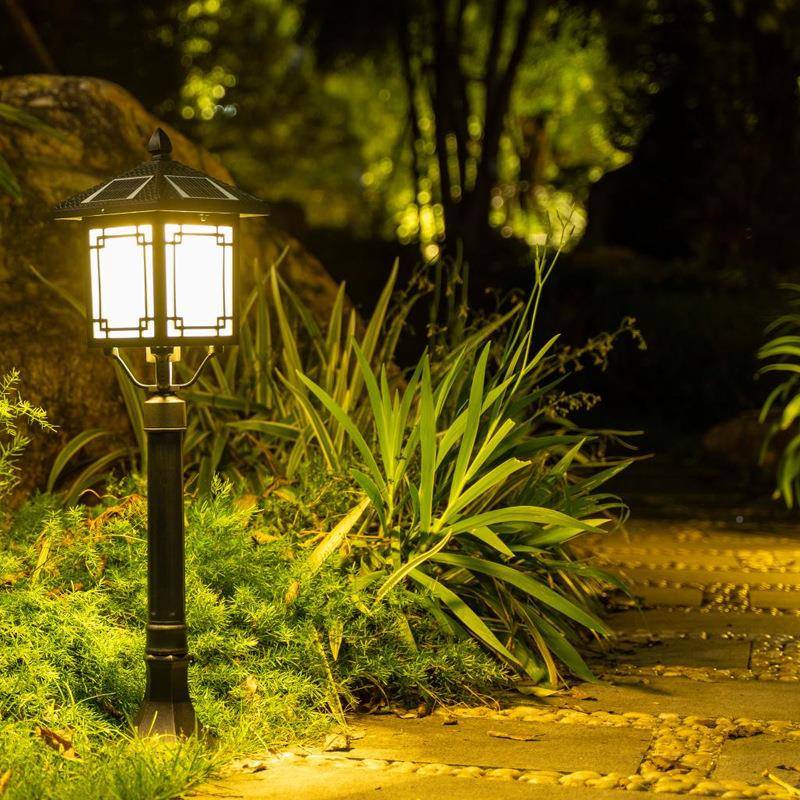 两太阳能庭XXS院草灯户外防水草地电用款别墅花园灯新中式草坪接