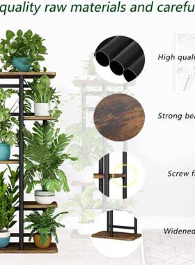 植物花架储物收多纳架展示花盆阳台卧室园69408庭院花客厅室内层