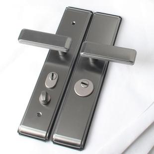 防门锁套PVI装家用通用型不锈钢具锁入户锁木门锁大盗门把机手械