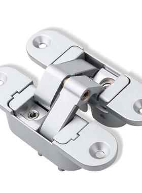 隐形门门叠合页可调门木折门暗暗藏十字8度内开隐IWI藏铰链