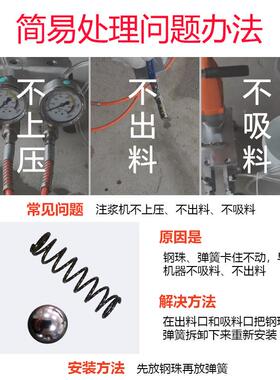 XVZ盐高压精密注浆机固化丙烯酸灌浆料耐腐蚀防水注灌堵水漏剂