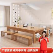 客长书学桌抽屉中式 一AGL体实木习桌家用办大公桌多功能工作厅台