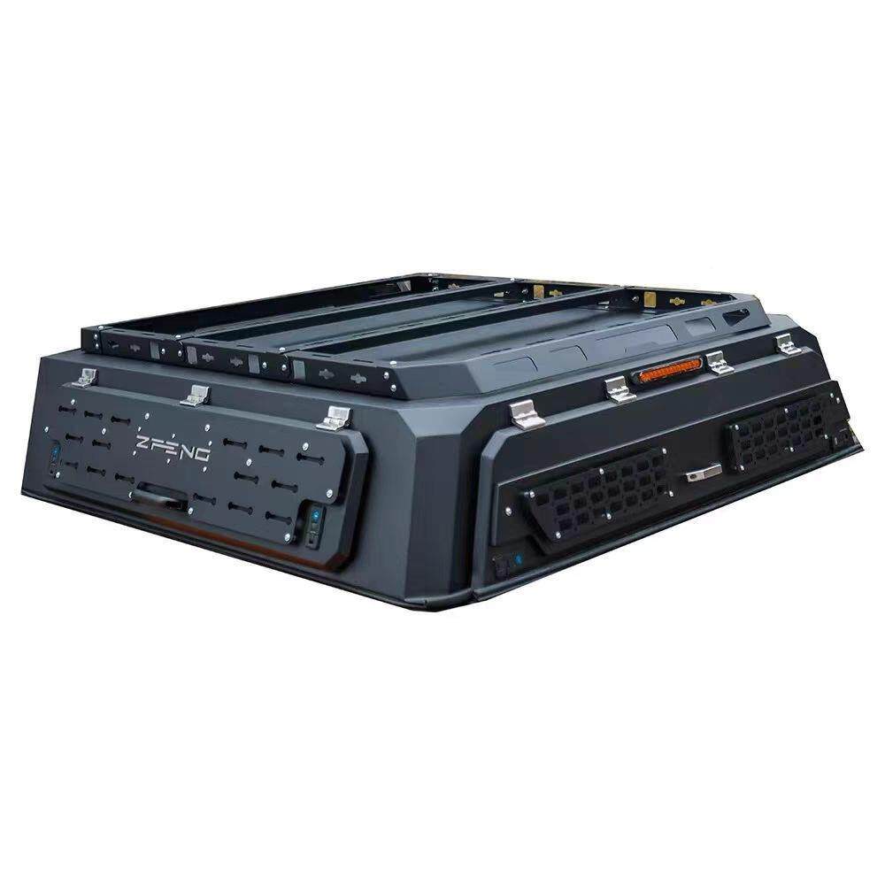 新款长城炮皮卡车半高刚盖后箱盖金KUK山炮风骏后尾炮箱海整车改