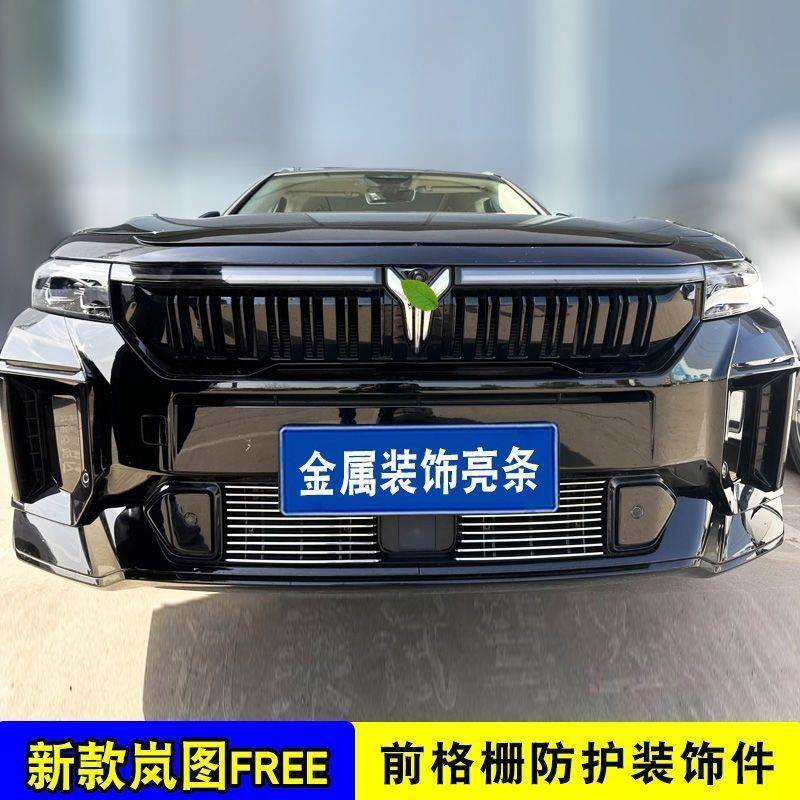 中网前脸pl5963224岚图FREE外观亮脸格款防护防虫网用品配件装饰2