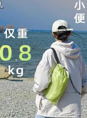 充气发户外野营音乐节快沙懒人充气沙60825发速户充气床旅外行便