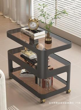 沙约发移动茶几客厅用轻奢网红家边几客厅方形简收纳茶AL102445柜