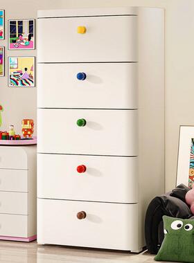 多巴胺抽层屉式收纳家用卧室床XYU头理柜多可柜移动带轮塑料储物