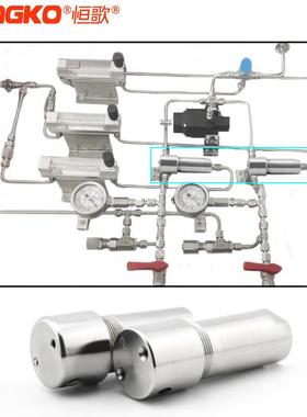 0.003μm纯度气体过高滤GCGL0705统器高精度系不高锈钢压空气纳米