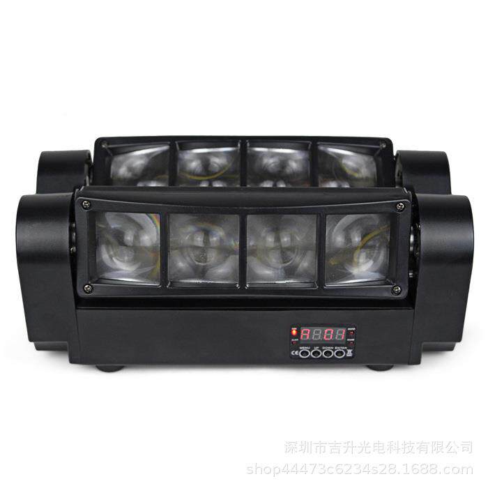 LED迷你八八眼蜘蛛灯效果灯酒吧舞眼摇头光灯束灯KTVNYF爆闪清吧