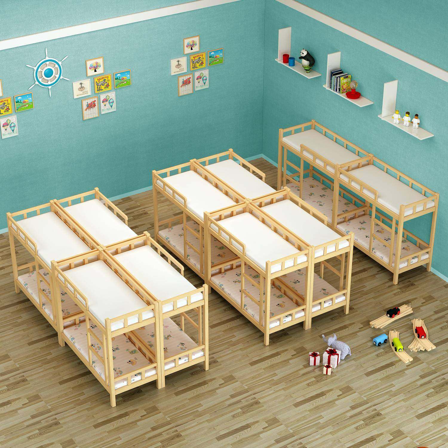 专用幼WHK儿园床上下床托管班高学生午睡床床儿童双层低实木午托,包装,五金配件包装,淘宝优惠券,粉丝福利购,淘宝优惠卷
