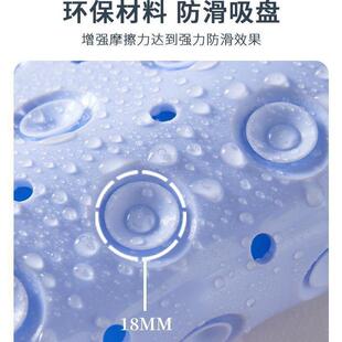 浴室9155防滑垫房c摩地垫扇形吸盘p式垫淋浴专用洗澡防摔按脚垫家