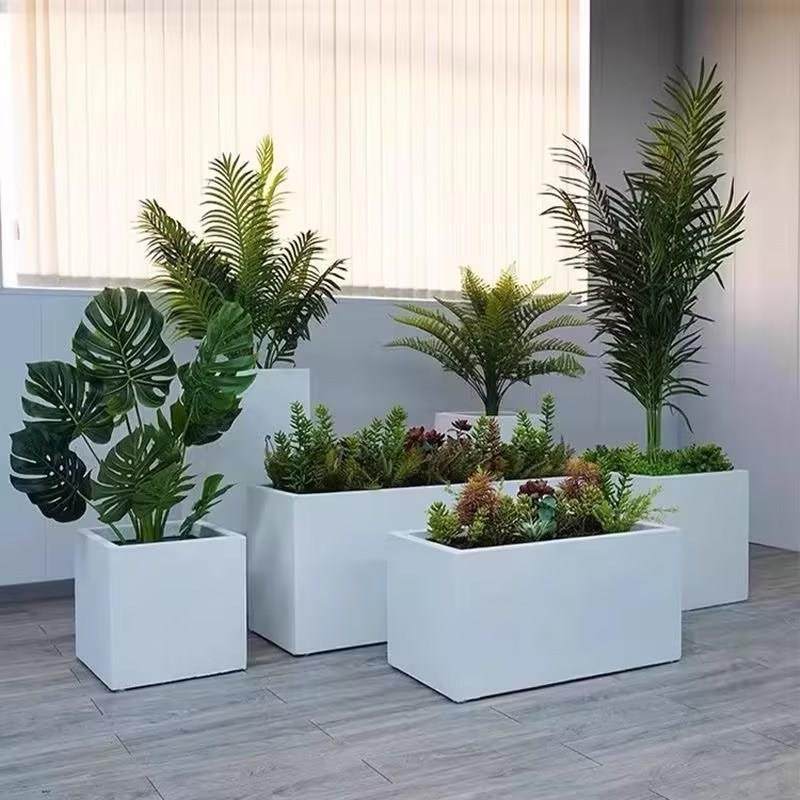 BCM不锈钢箱阳台花园布长置造景金属形花盆长方条耐用成品花花箱,包装,五金配件包装,淘宝优惠券,粉丝福利购,淘宝优惠卷