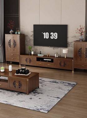 家用中新款式电视柜几柜40641一体组合套装客厅靠墙小收纳储物柜