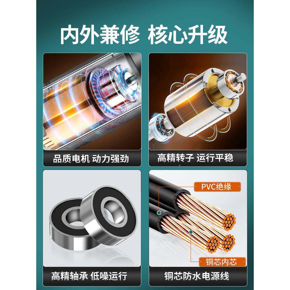 绿一潜水泵0VLBK家用自吸高2扬程抽水泵污农用排泵灌溉污水泵抽水