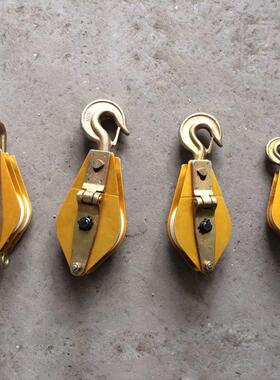 承装承5修起重滑车滑TJD资质0升级20KN-KN起重轮