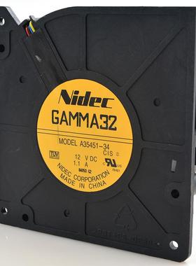 NIDEC1203212V1.1A散GAMMA32A3545思1-34科交换机93467热风扇鼓机