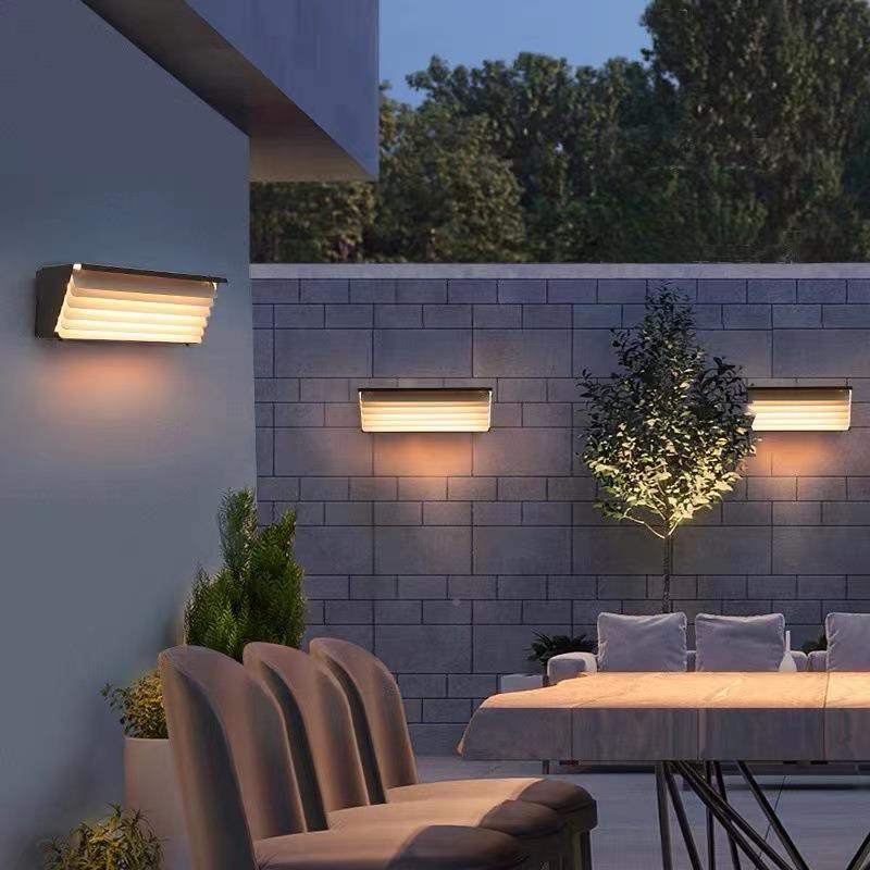 太阳能户外壁灯防水墙灯外壁墅灯别庭院灯酒店装饰le8018室d墙外