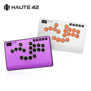 hitbox Haute42 格斗键盘 树莓派 街霸6 PC C-AT系列 金属面板款