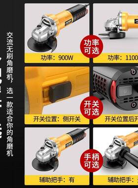 无刷角磨机22V切割磨功PNL抛0光手磨机电动手持大率多功能手砂轮