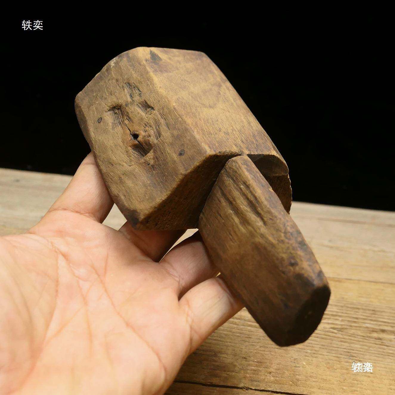 潮汕民国t$*&hsdh时期老粿印工手雕刻红桃模具适合收纯藏把玩做茶