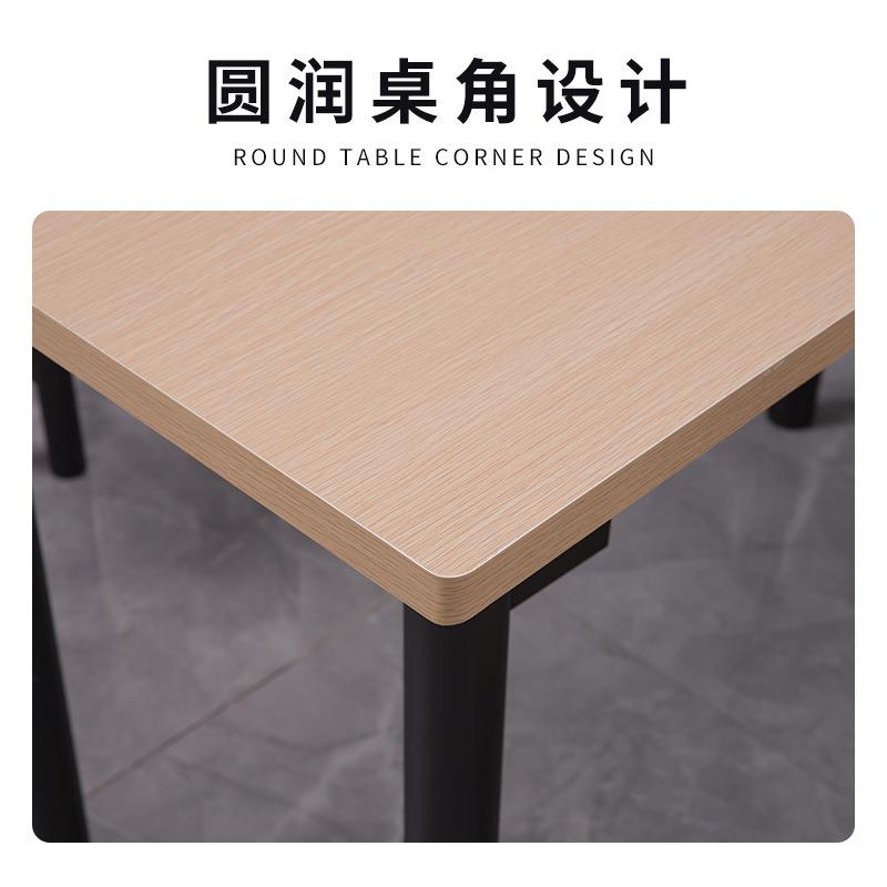 新公司食堂餐桌椅员GDT-001工4饭堂桌学校人6款人快餐店椅长桌子