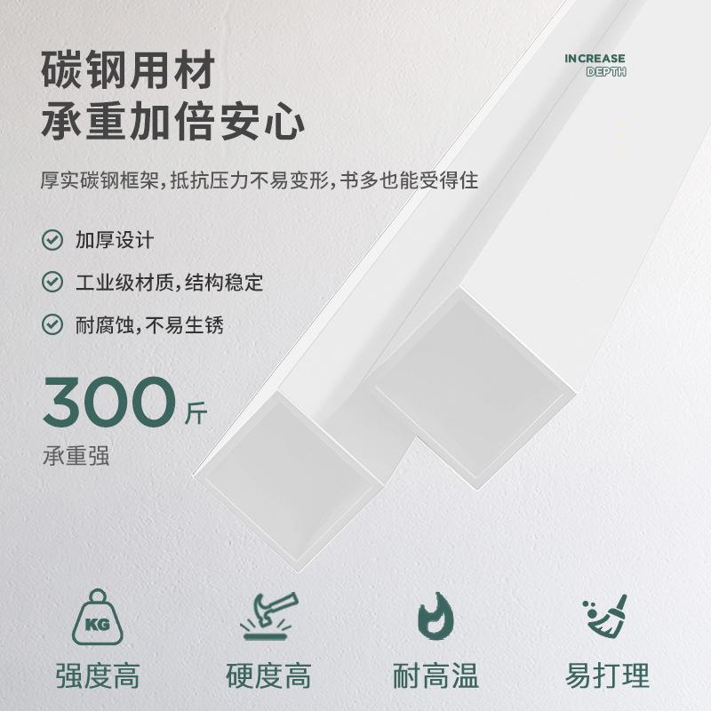 钢制W235W35防尘书架落地柜书带门置柜家用铁置储物架翻盖收纳物